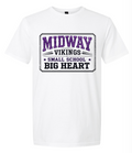 T-Shirt - White - Small School
