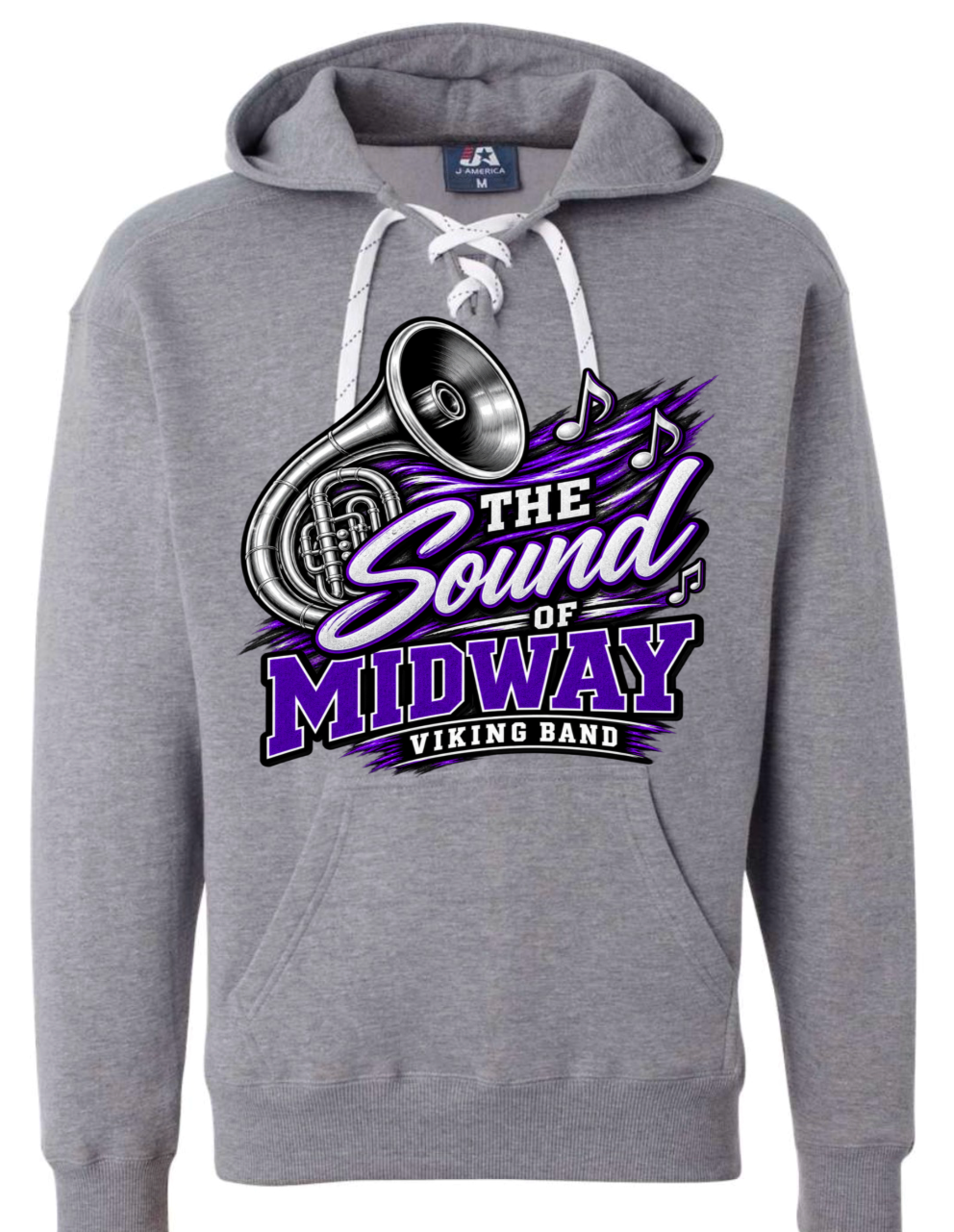 Hoodie lace - Sport Grey - Sound