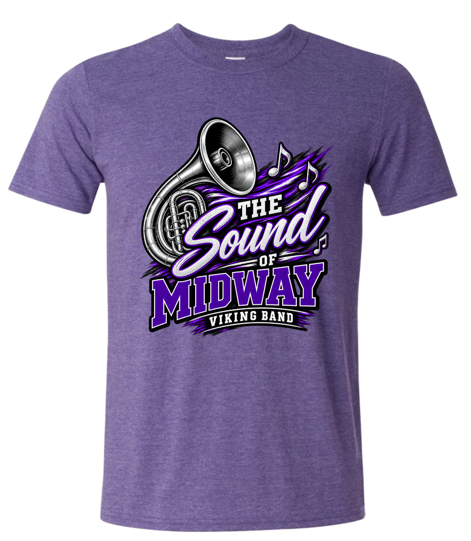 T-Shirt - Heather Purple - Sound