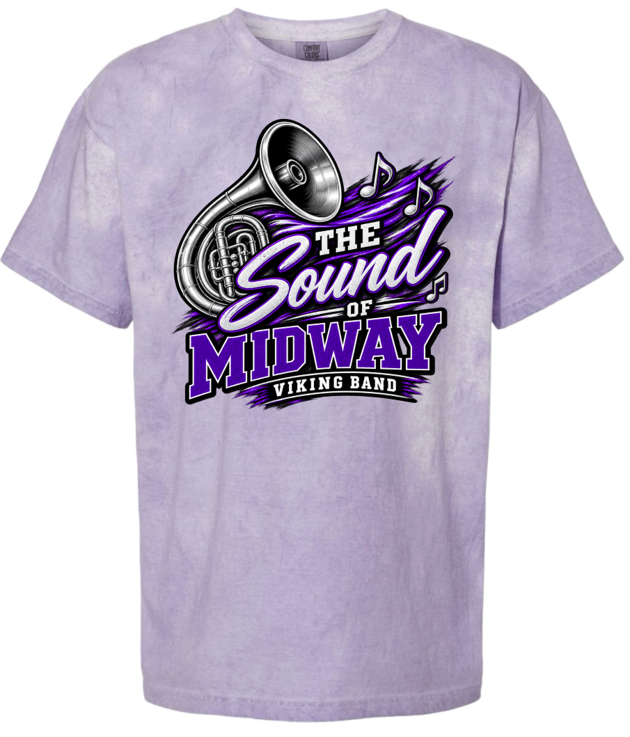 T-Shirt - Purple Smoke - Sound