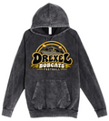 Hoodie - Charcoal Acid - Stadium Retro