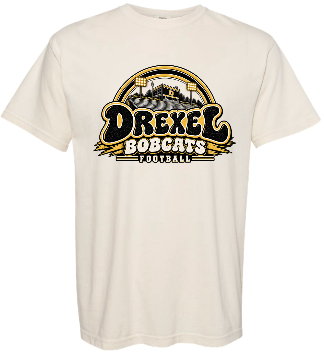 T-Shirt - Ivory - Stadium Retro