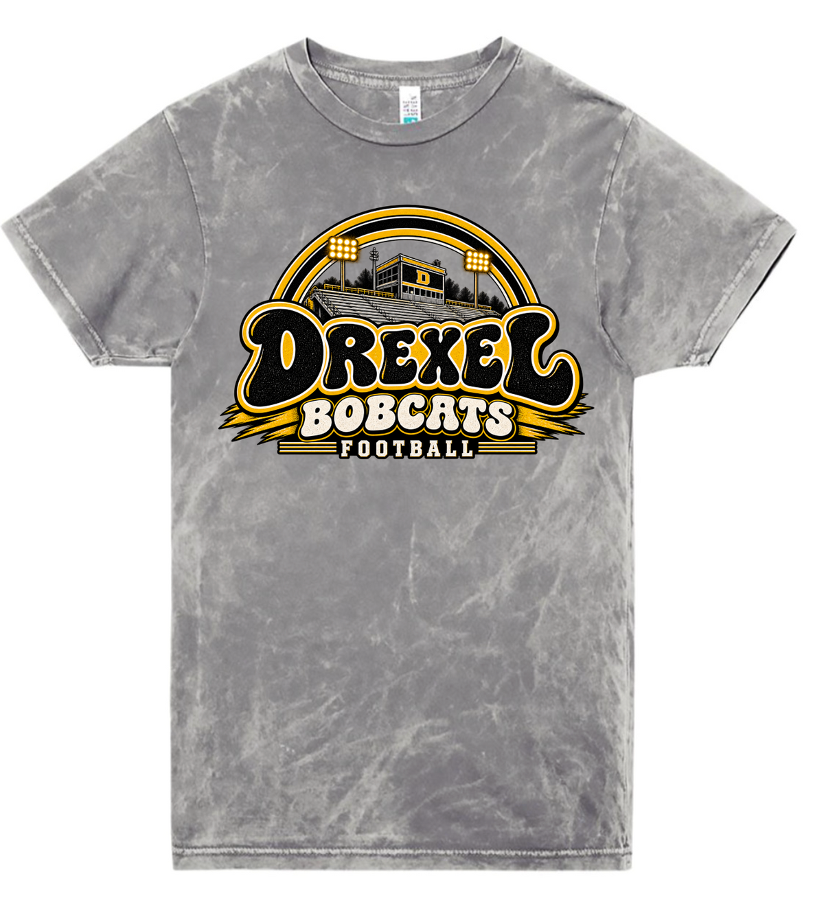 T-Shirt - Silver Acid - Stadium Retro