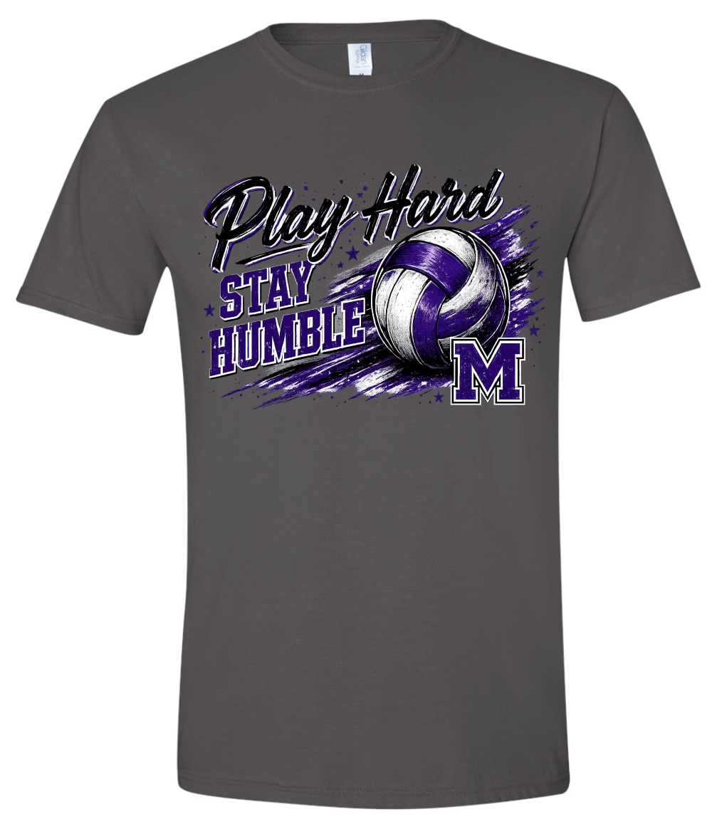 T-Shirt - Charcoal - Stay Humble