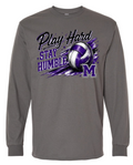 Long Sleeve - Charcoal - Stay Humble