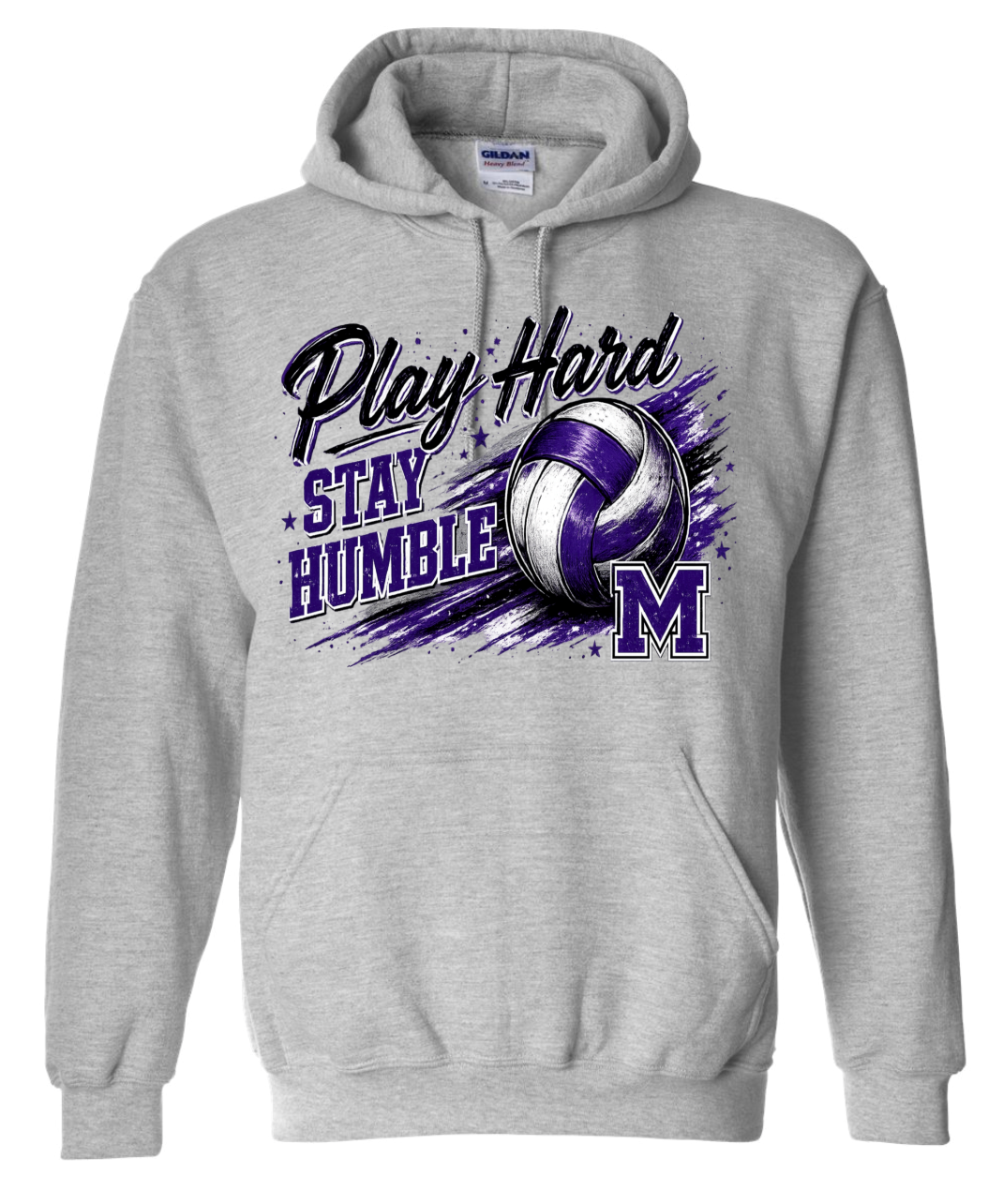Hoodie - Sport Grey - Stay Humble
