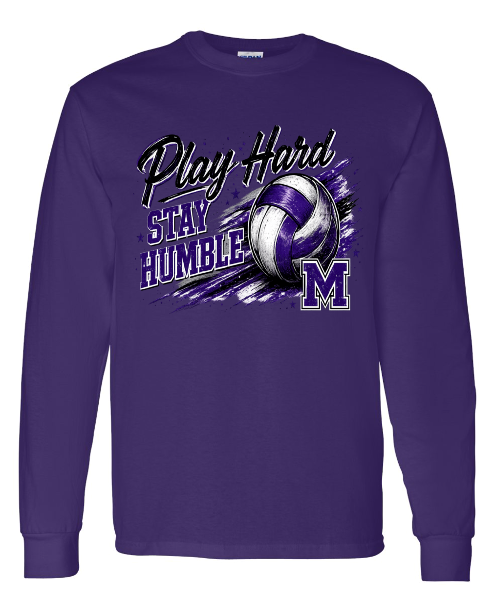 Long Sleeve - Purple - Stay Humble