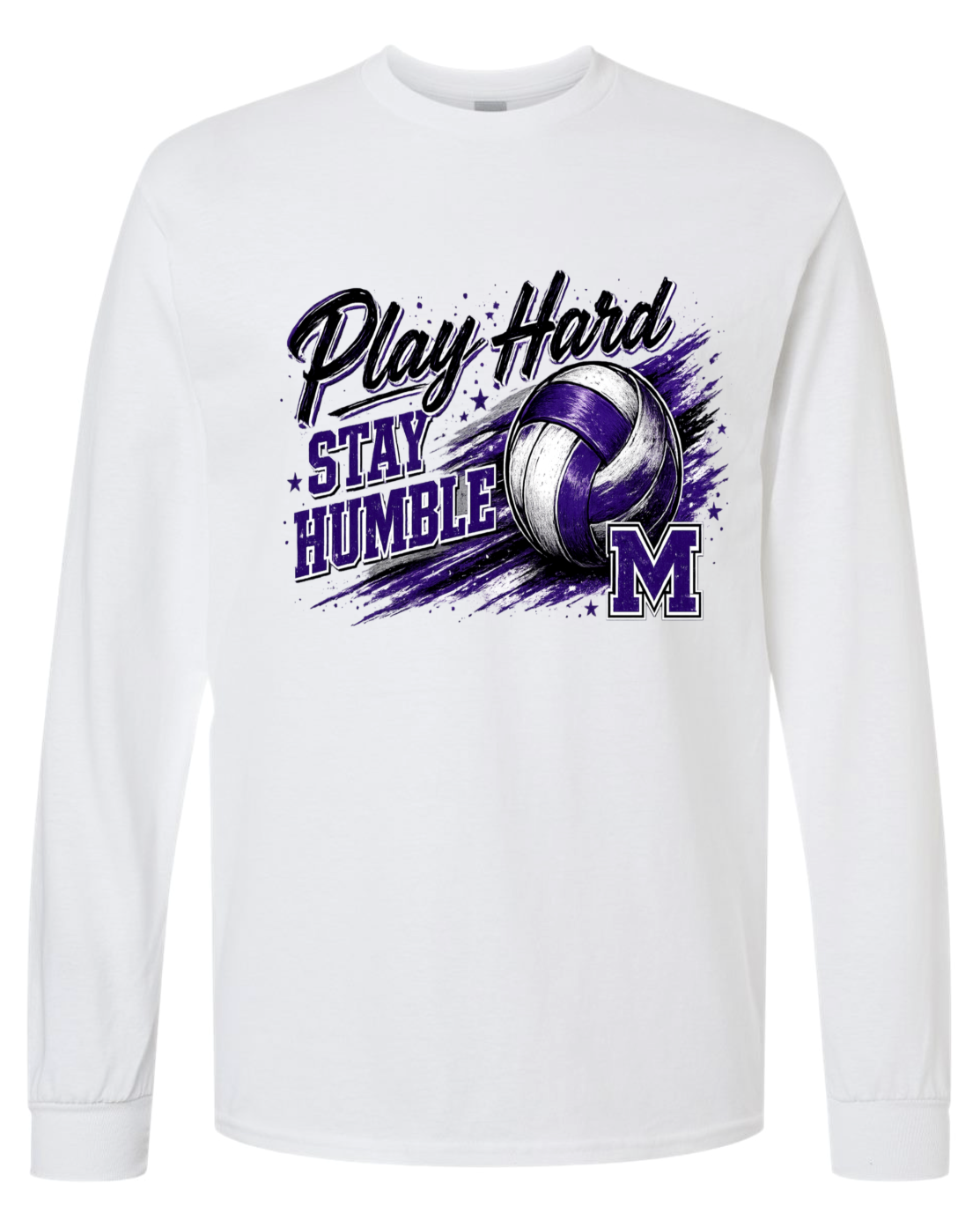 Long Sleeve - White - Stay Humble