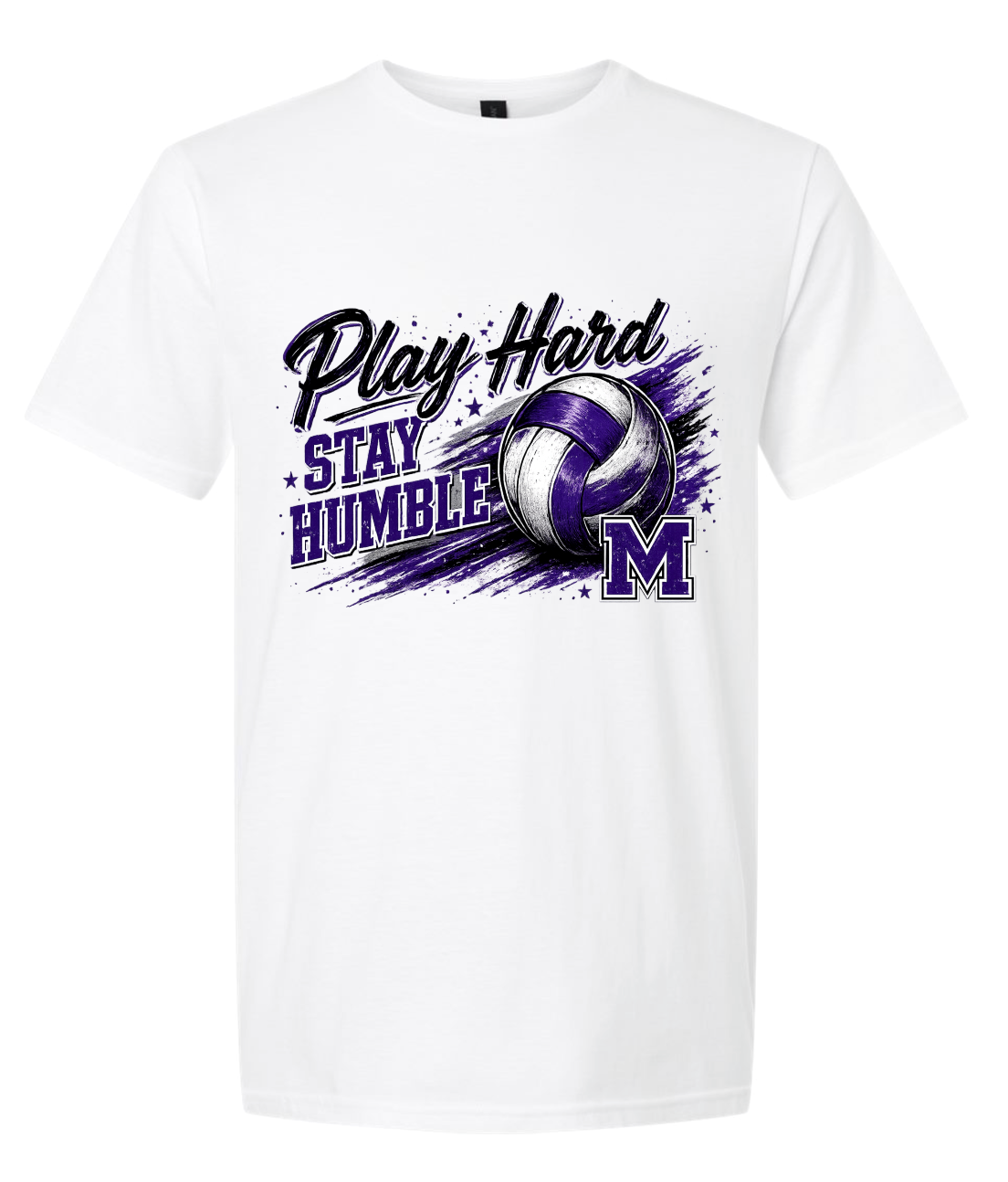T-Shirt - White - Stay Humble