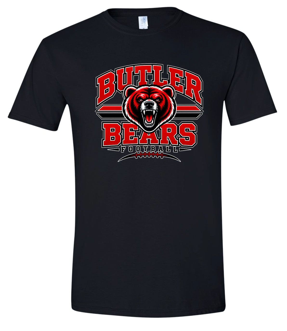 T-Shirt - Black - Stripes