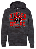 Hoodie - Black Camo - Stripes