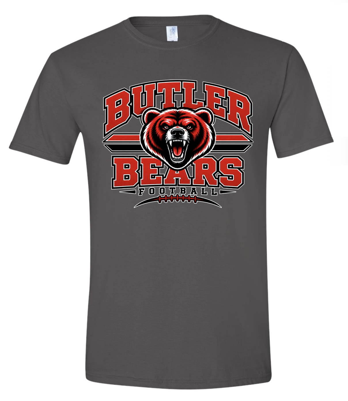 T-Shirt - Charcoal - Stripes