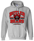 Hoodie - Sport Grey - Stripes
