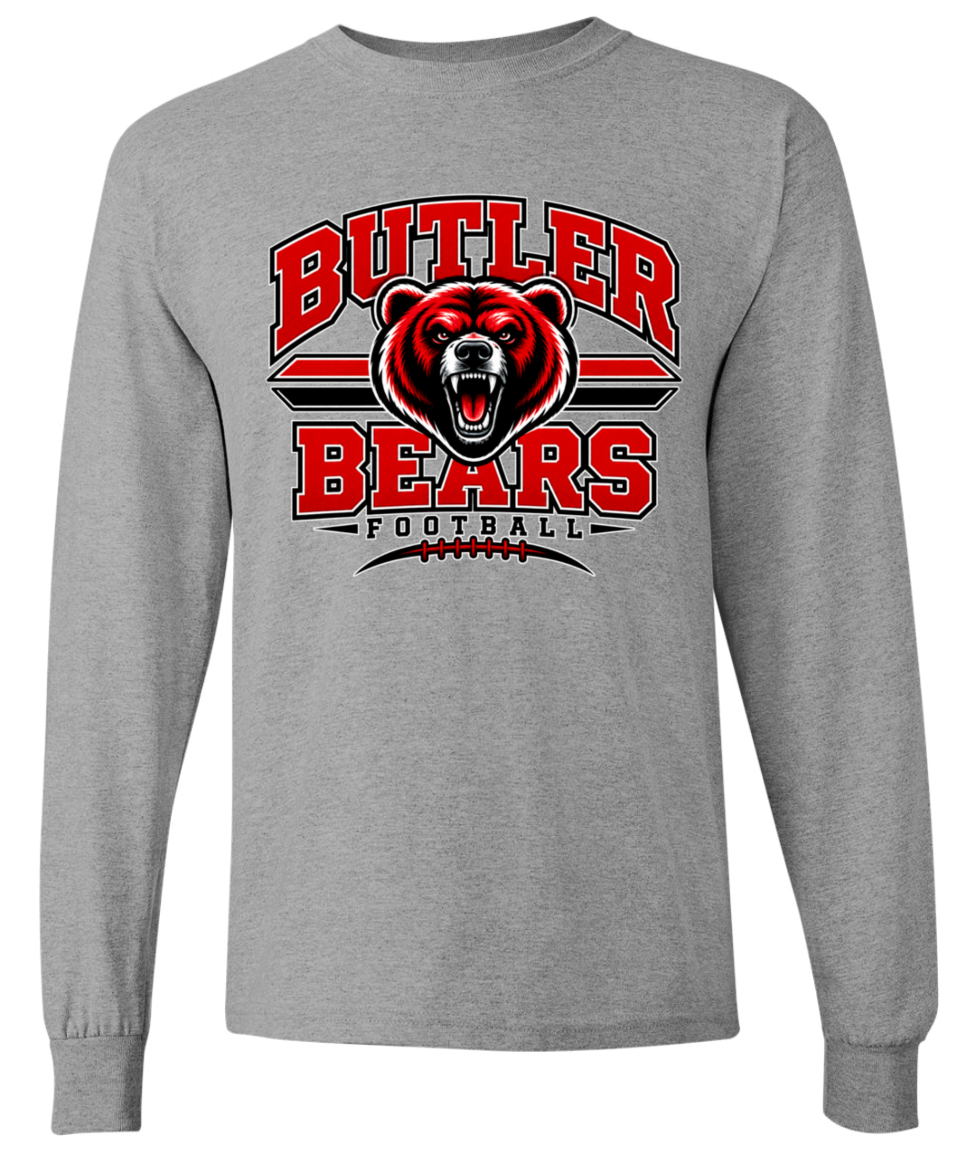 Long Sleeve - Sport Grey - Stripes