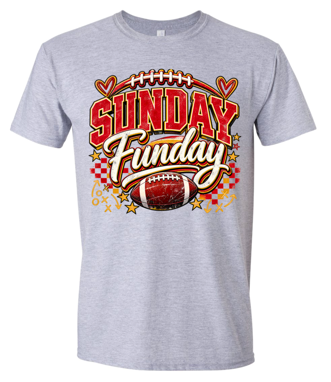 T-Shirt - Sport Grey - Sunday Funday