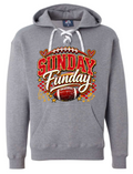 Hoodie lace - Sport Grey - Sunday Funday