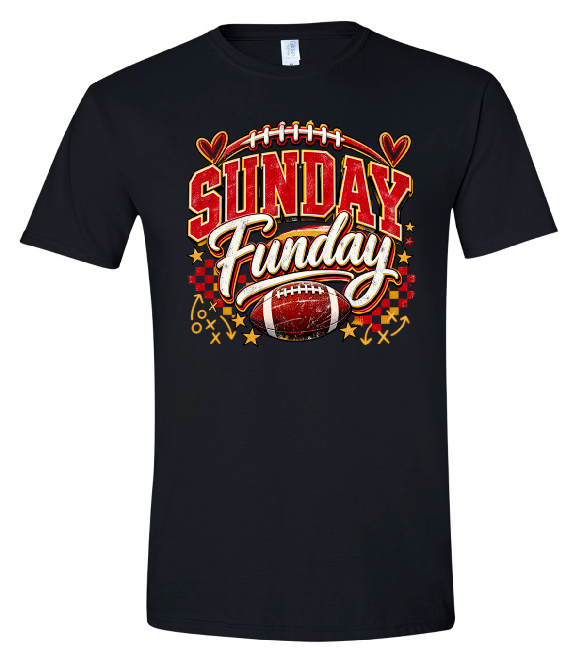 T-Shirt - Black - Sunday Funday