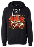 Hoodie lace - Black - Sunday Funday