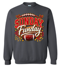 Crew Neck -Charcoal - Sunday Funday