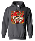 Hoodie - Charcoal - Sunday Funday
