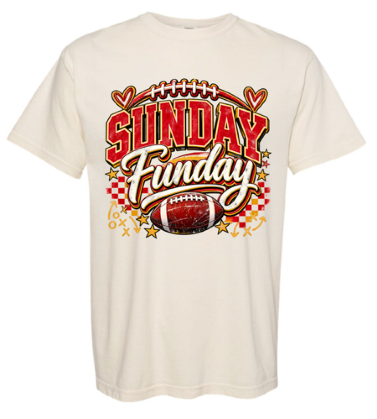 T-Shirt - Ivory - Sunday Funday