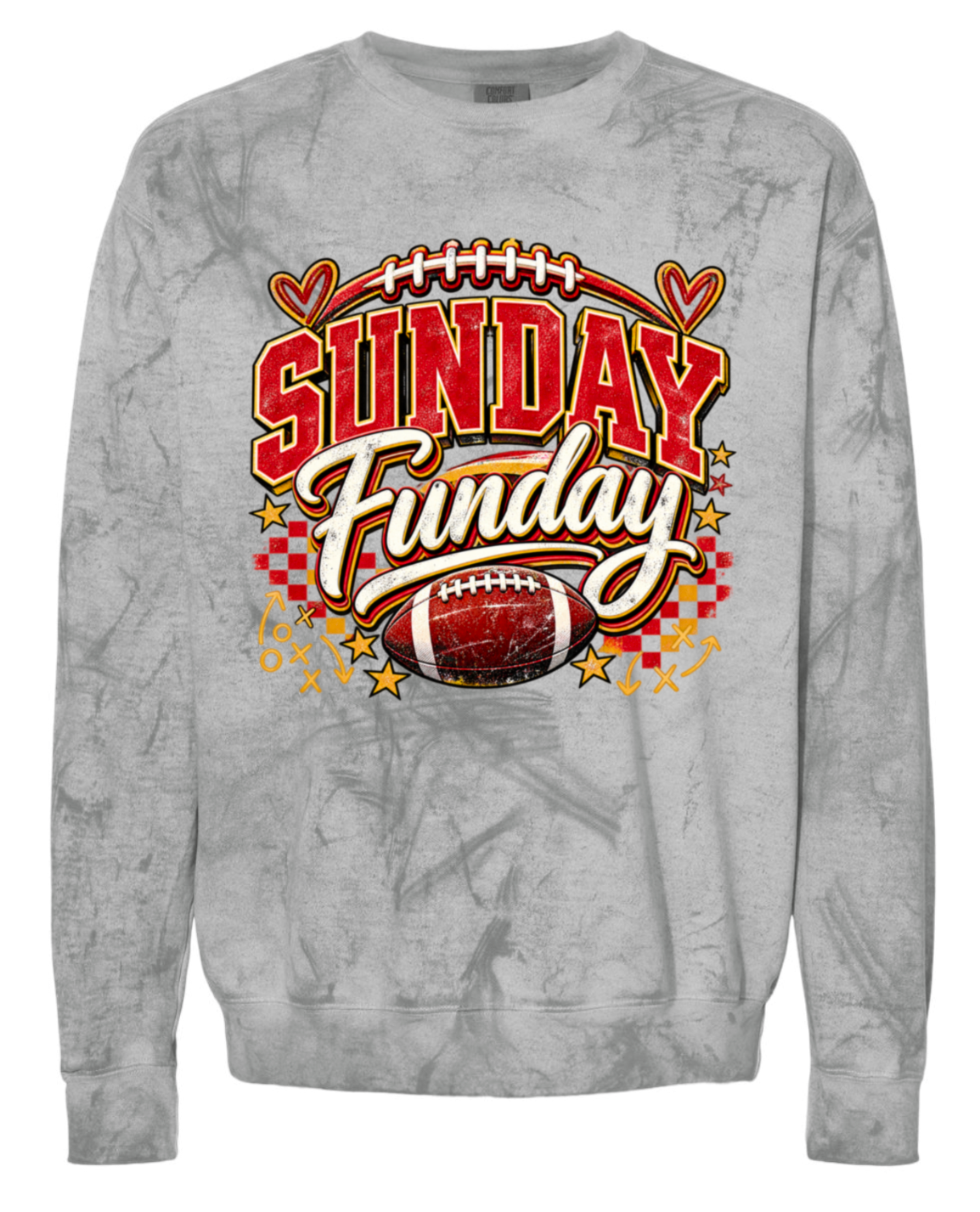 Crew Neck - Smoke - Sunday Funday