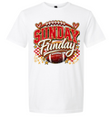 T-Shirt - White - Sunday Funday