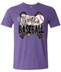 T-Shirt Heather Purple Base/Bat Viking 2
