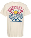 T-Shirt Natural Softball Season 2