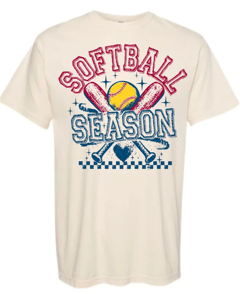 T-Shirt Natural Softball Season 2