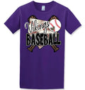 T-Shirt Purple Base/Bat Viking 6