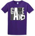 T-Shirt Purple Distressed Game Day Stack 2