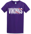 T-Shirt Purple Leave It On The Field 3