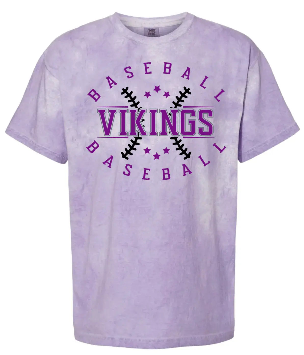 T-Shirt Purple Smoke Viking Stitch Star 2