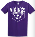 T-Shirt Purple Viking Pennant 2