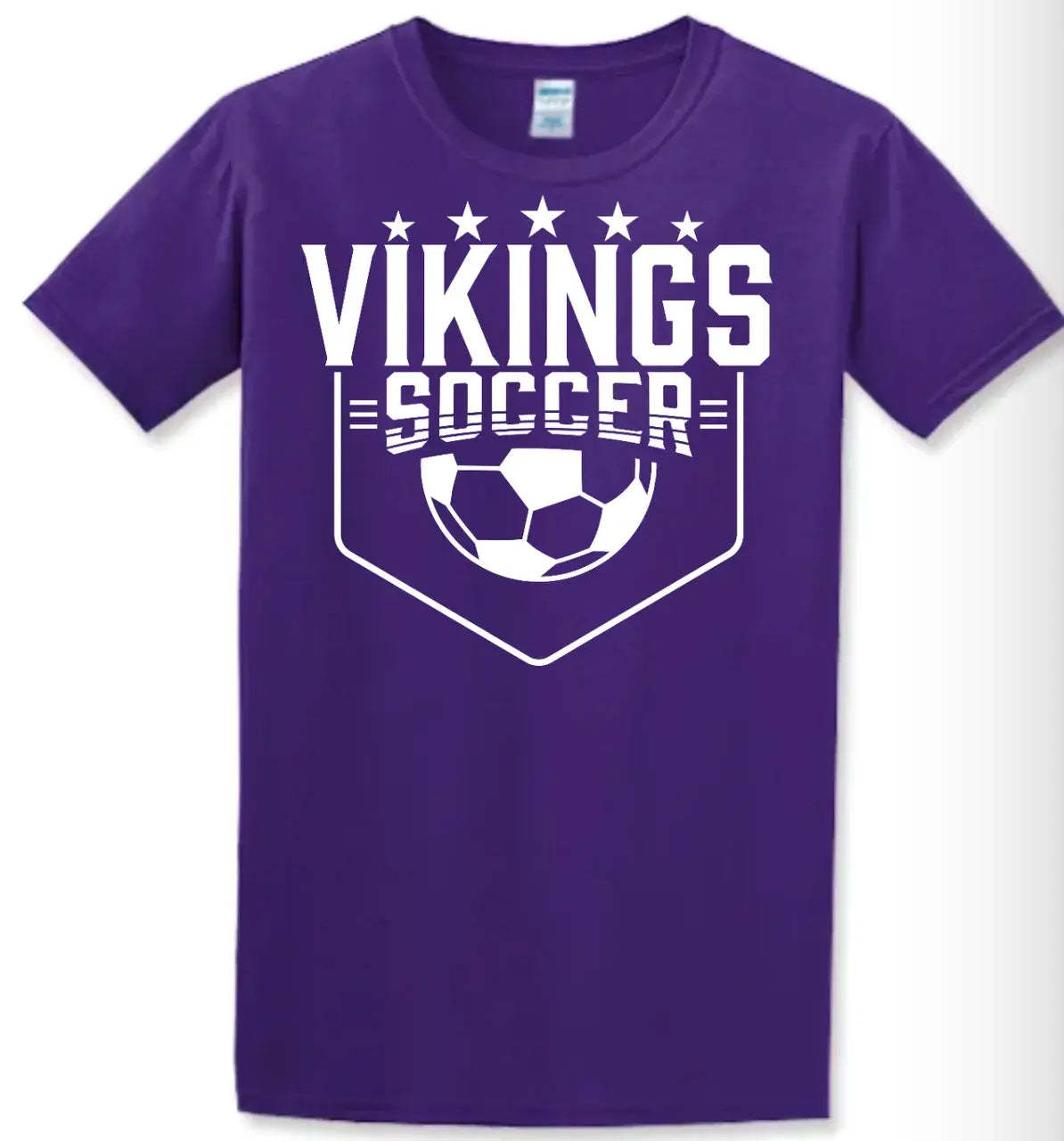 T-Shirt Purple Viking Pennant 2