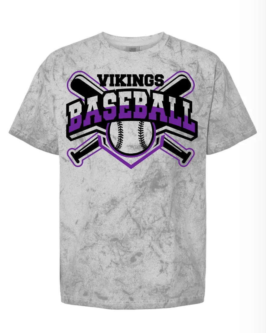 T-Shirt Smoke Cross Bat Viking 12