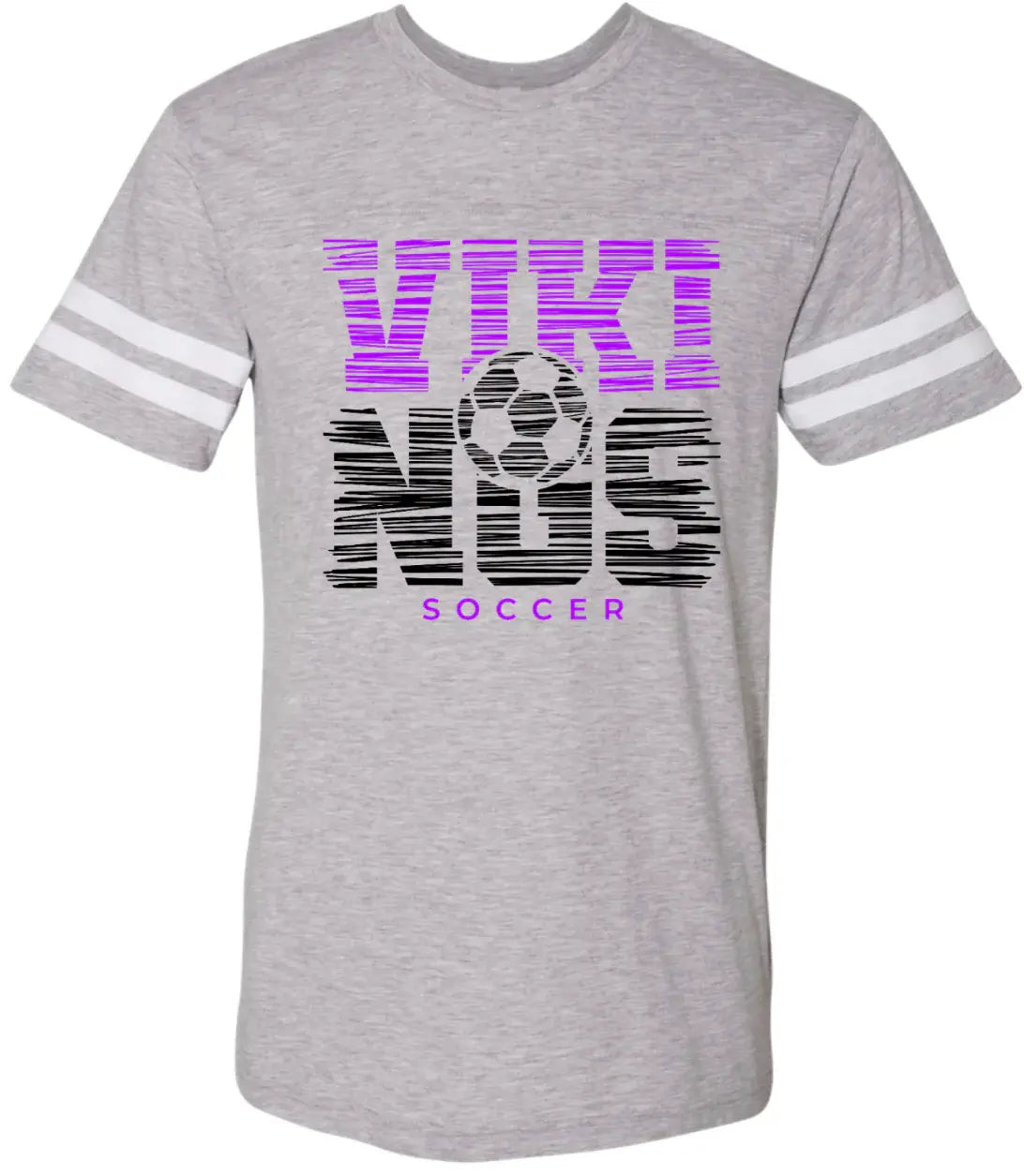 T-Shirt Vintage Jersey Viking White Noise 13 (womans cut)