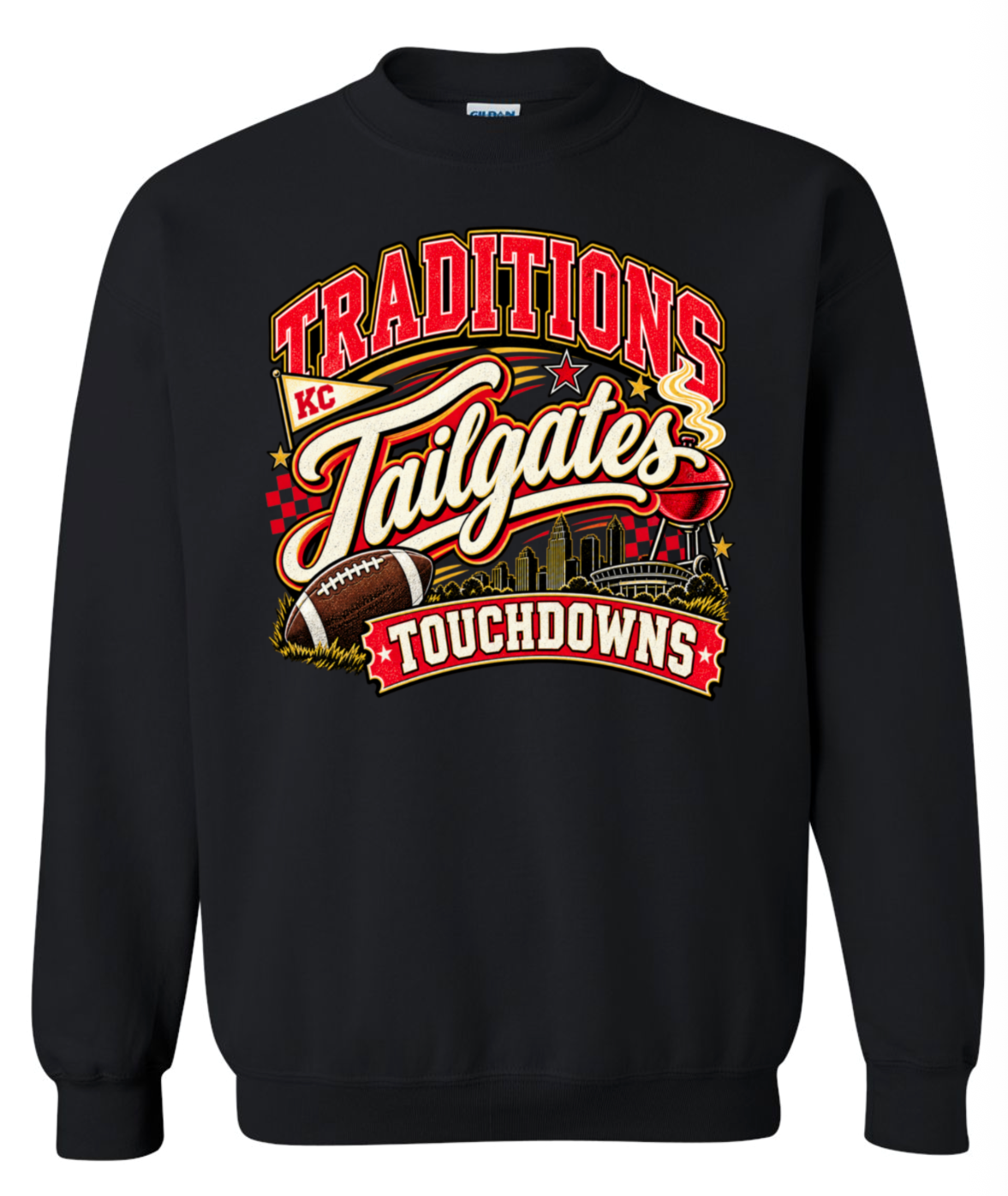 Crew Neck - Black - TTT