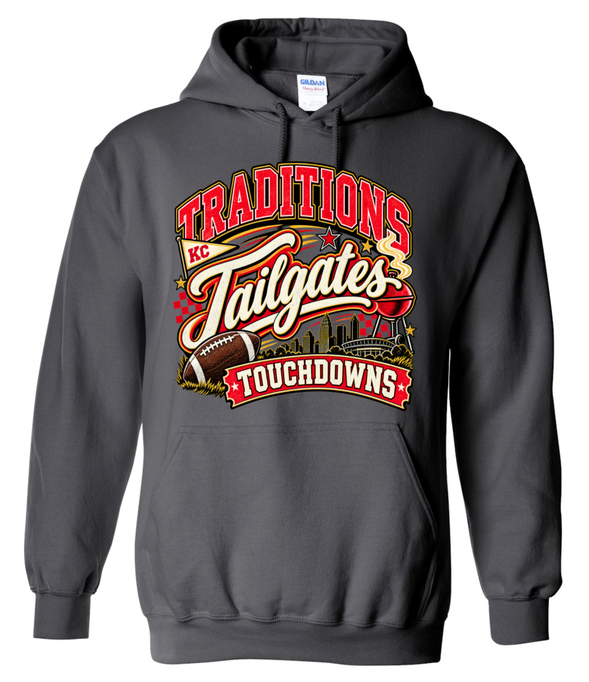 Hoodie - Charcoal - TTT