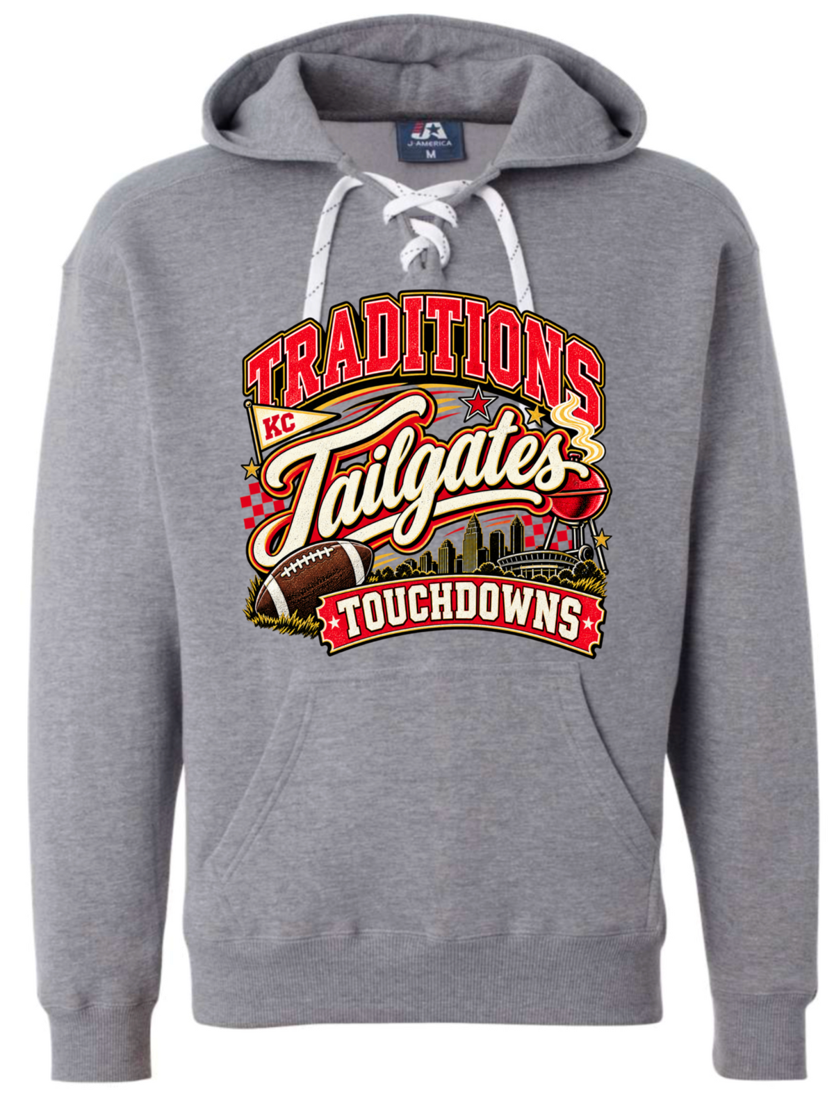 Hoodie lace - Sport Grey - TTT