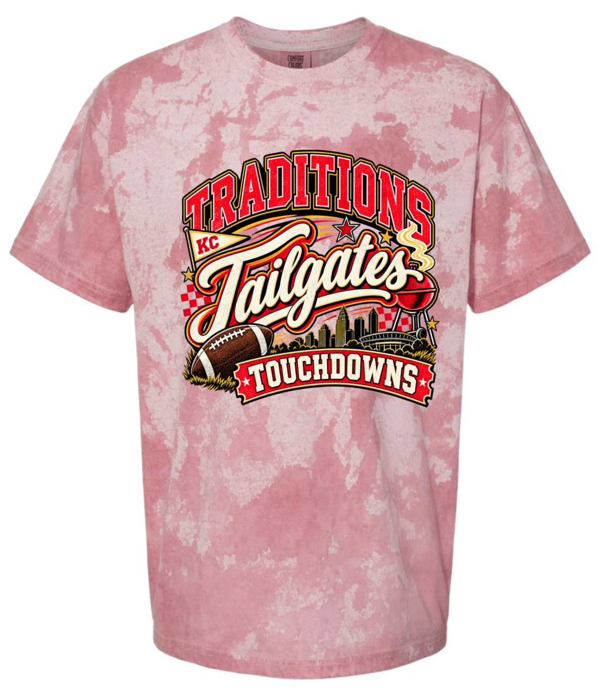 T-Shirt - Red Smoke - TTT