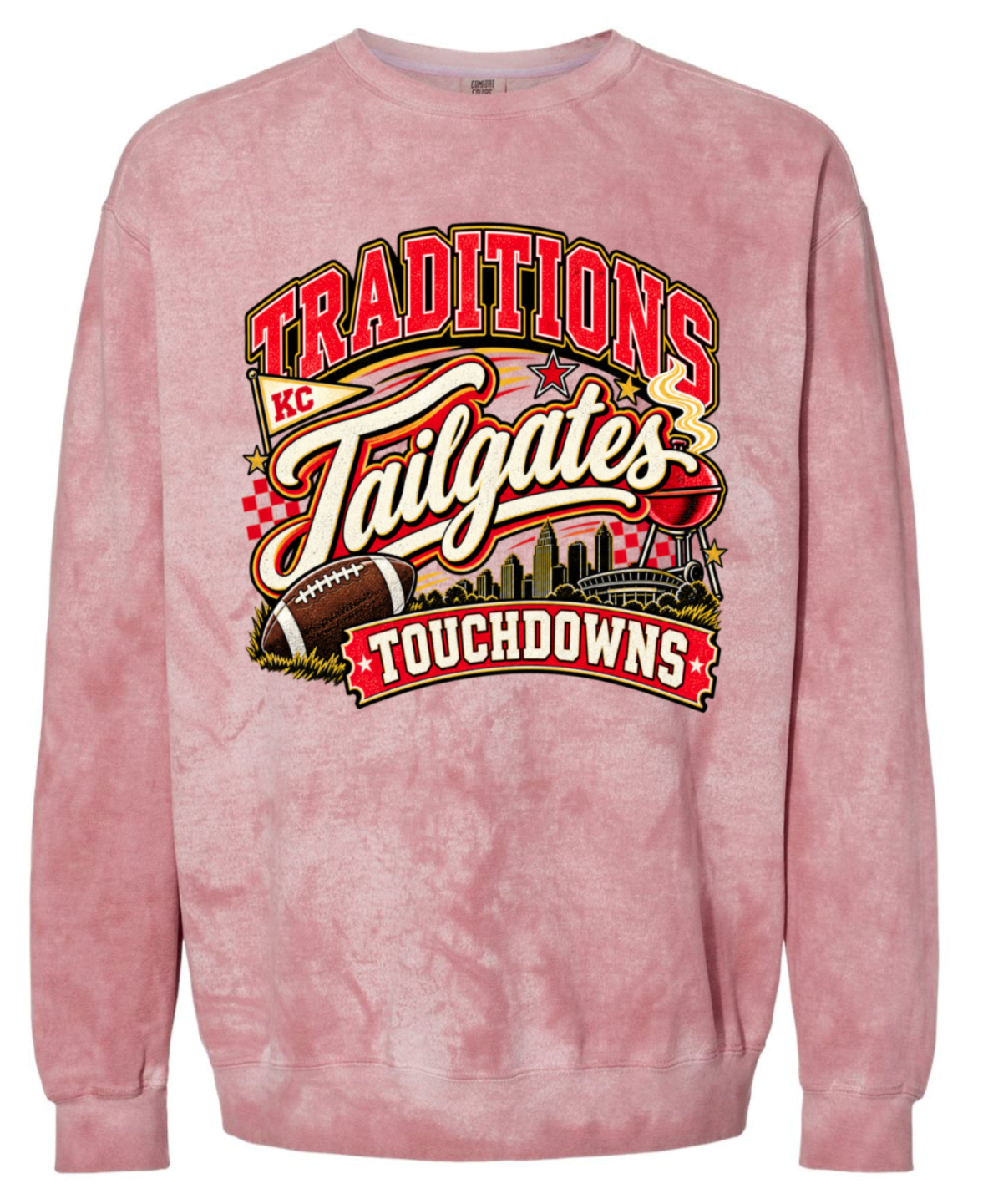 Crew Neck - Red Smoke - TTT