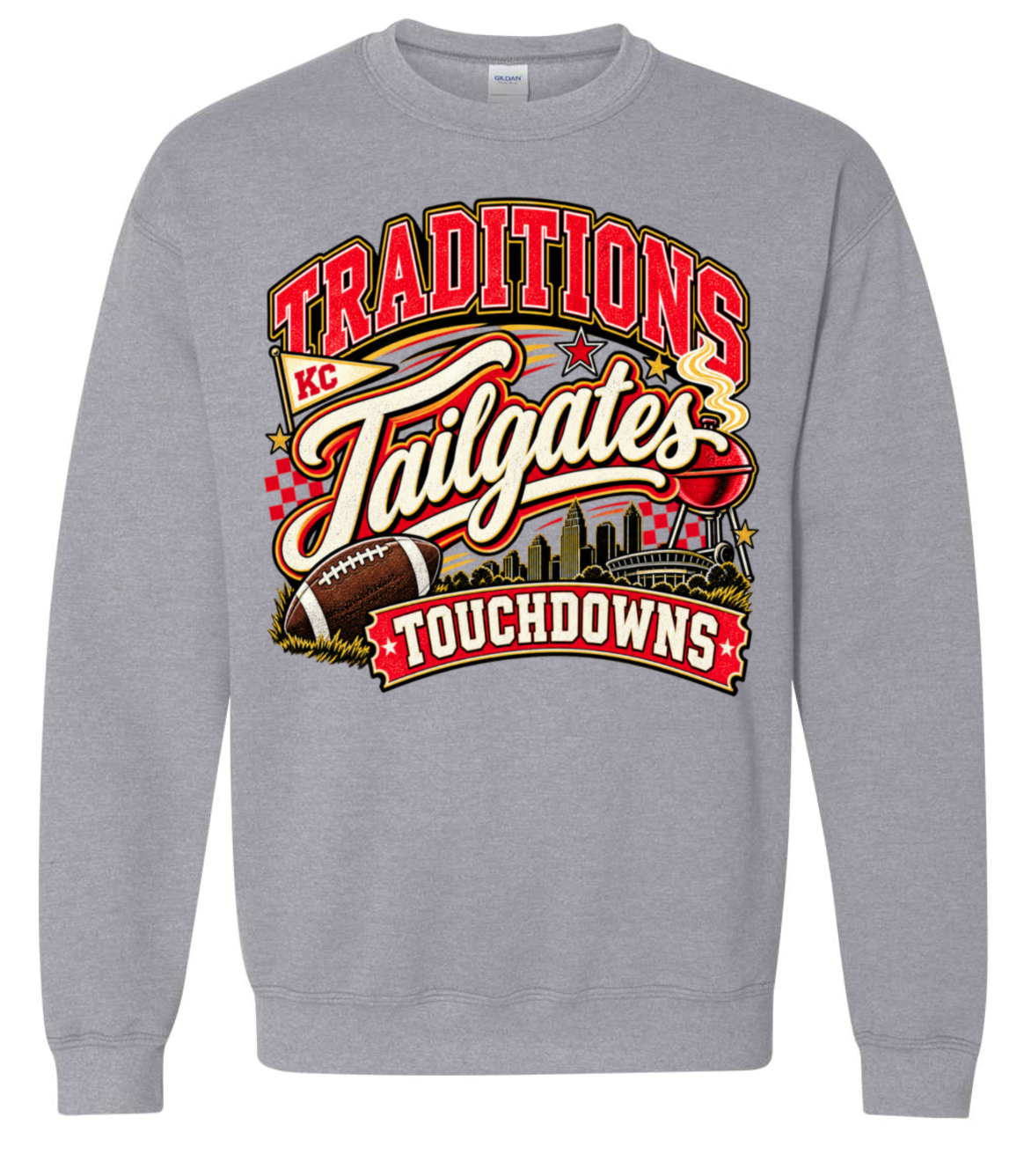 Crew Neck - Sport Grey - TTT