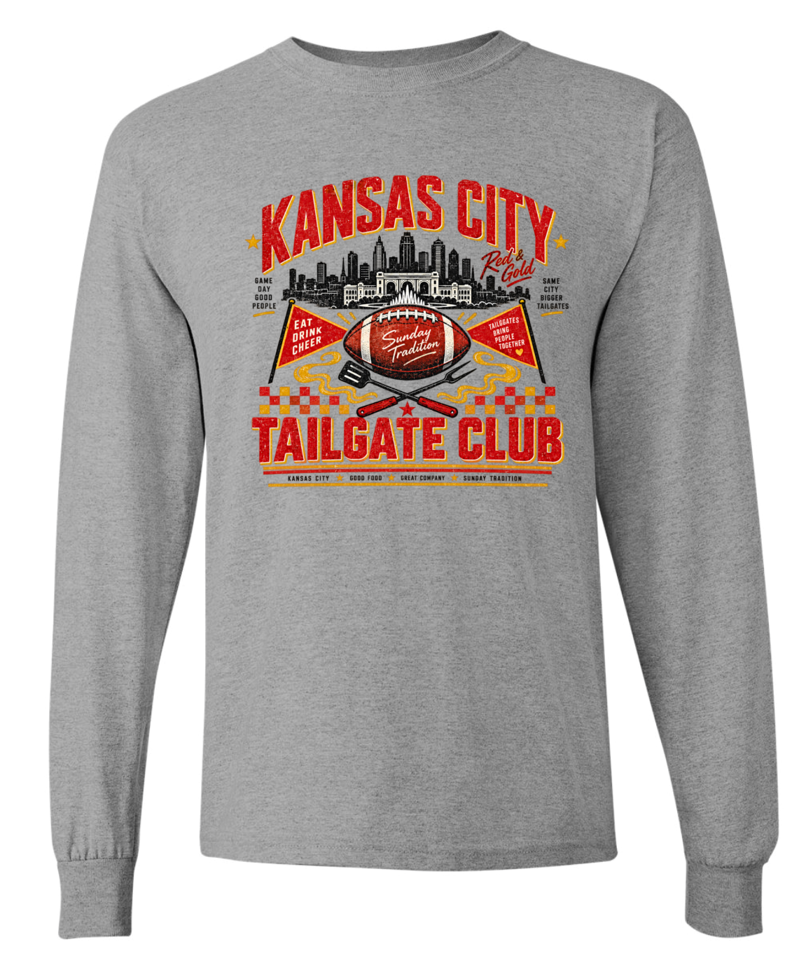 Long Sleeve - Sport Grey - Tailgate