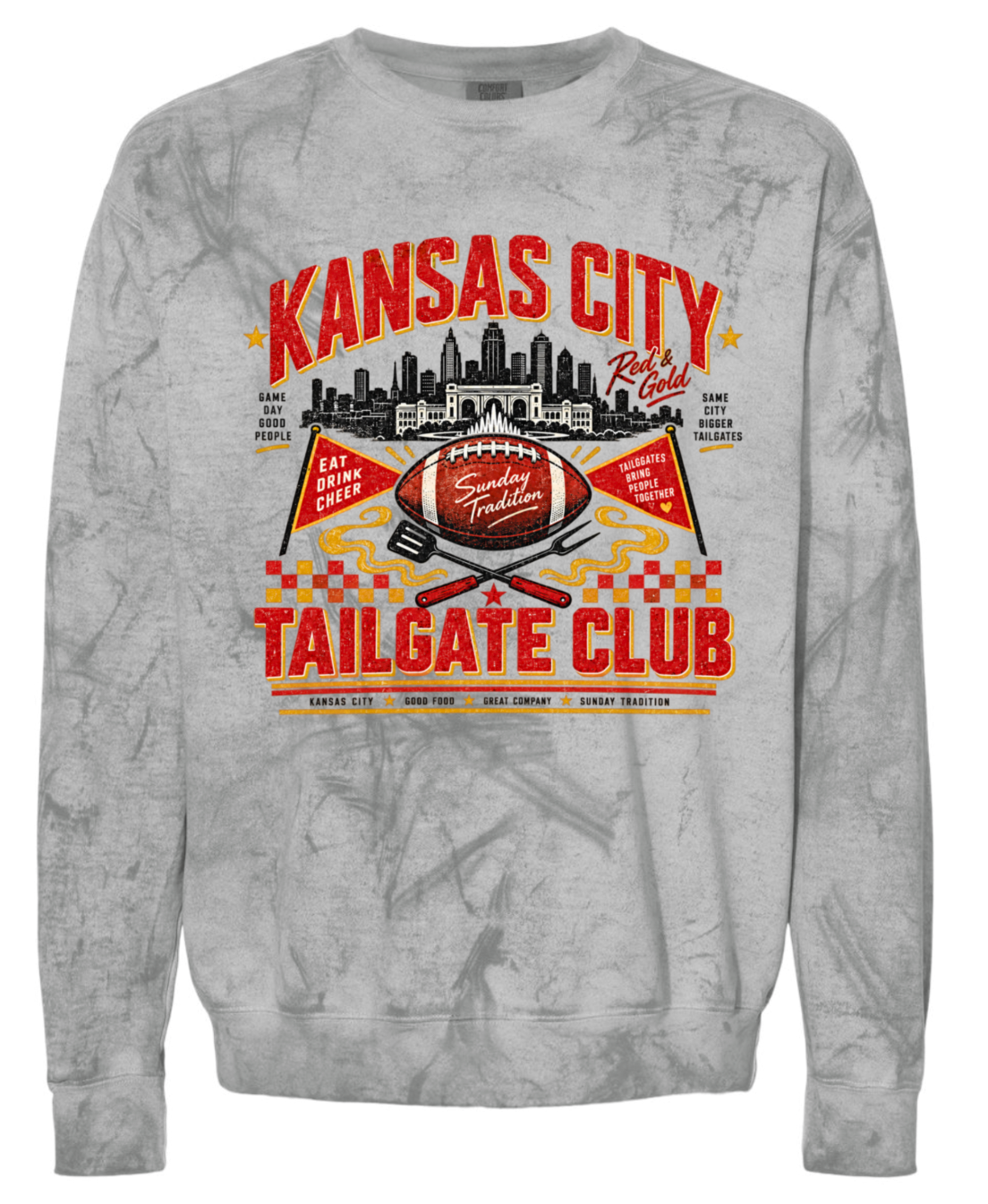 Crew Neck - Smoke - Tailgate