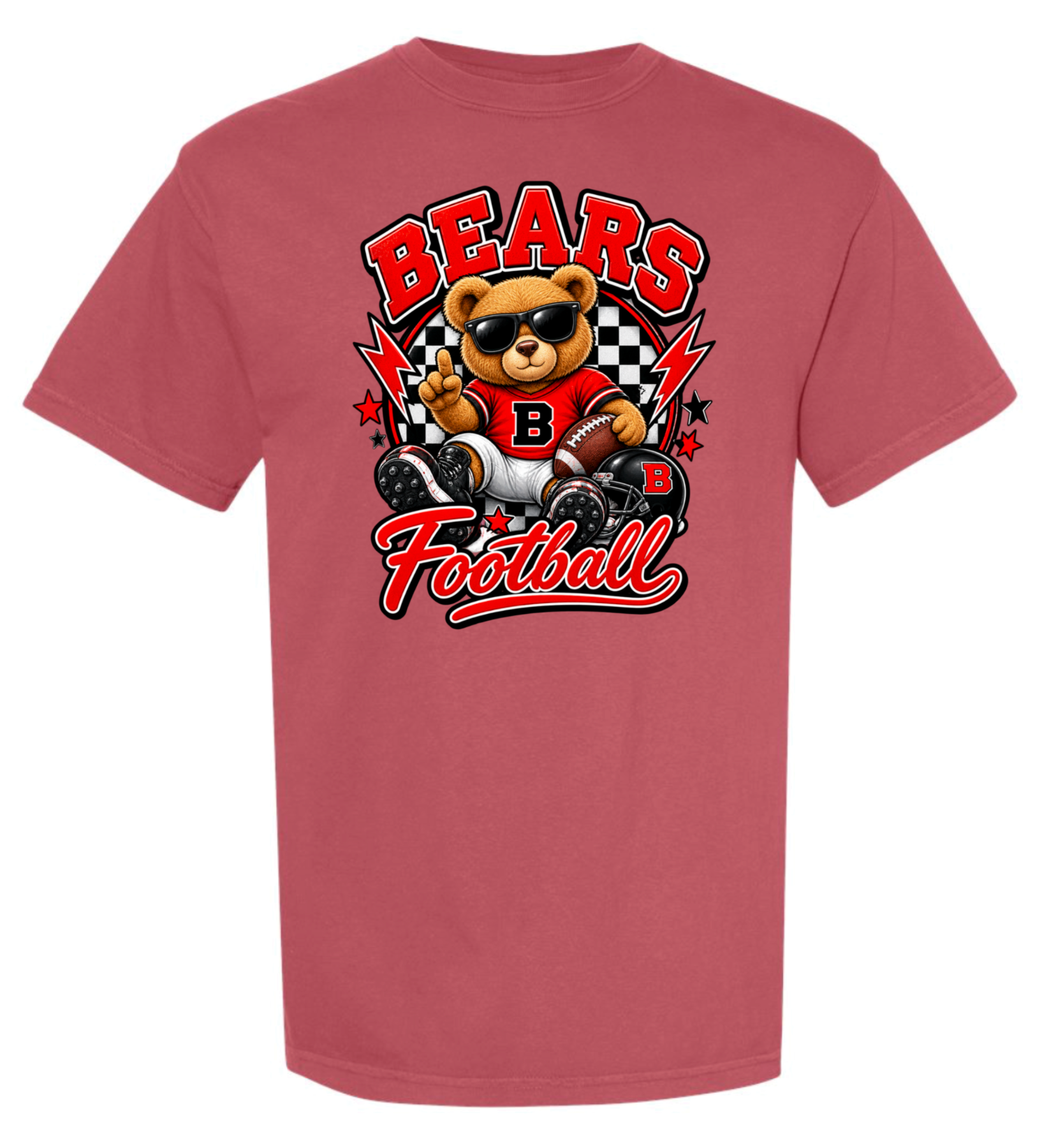 T-Shirt - Crimson - Teddy