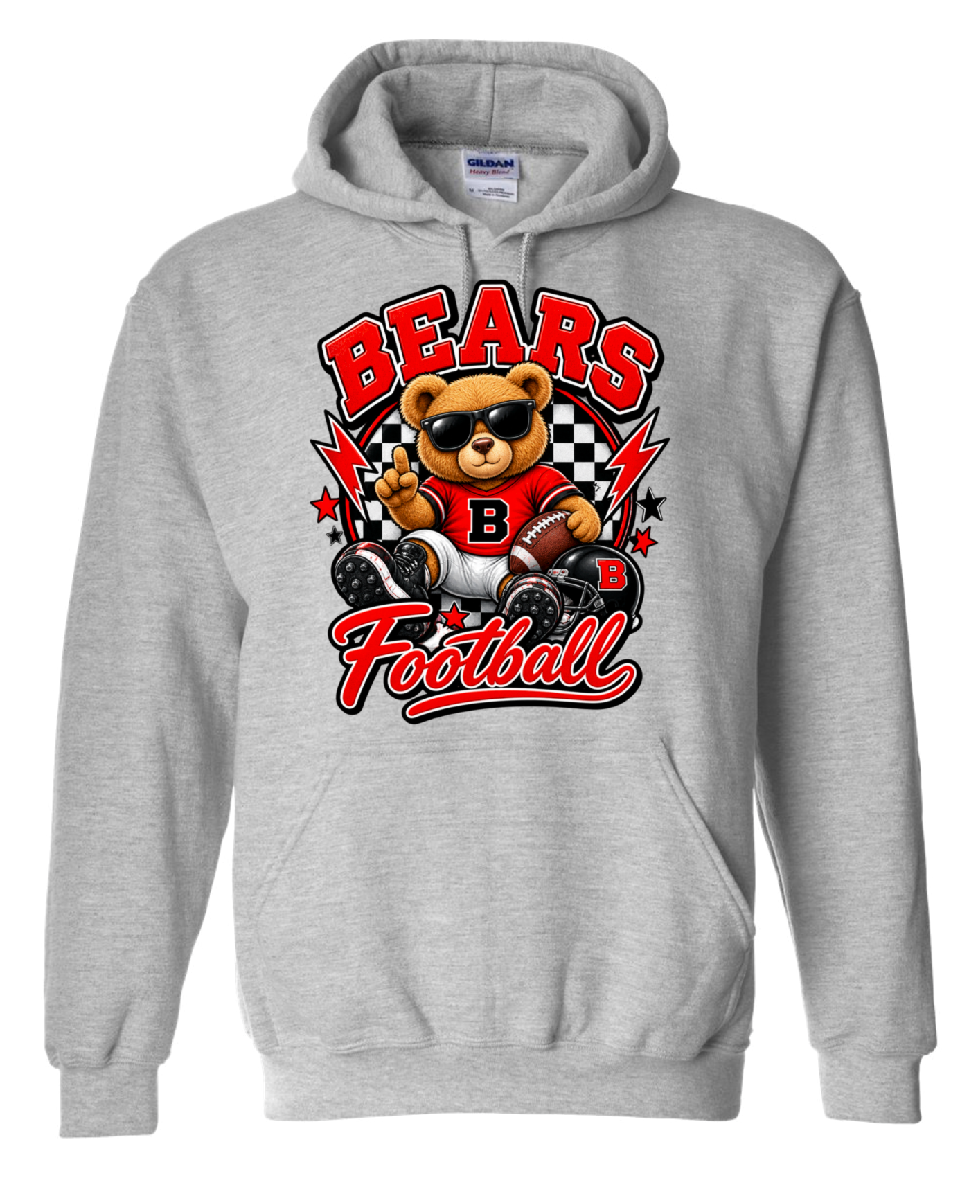Hoodie - Sport Grey - Teddy