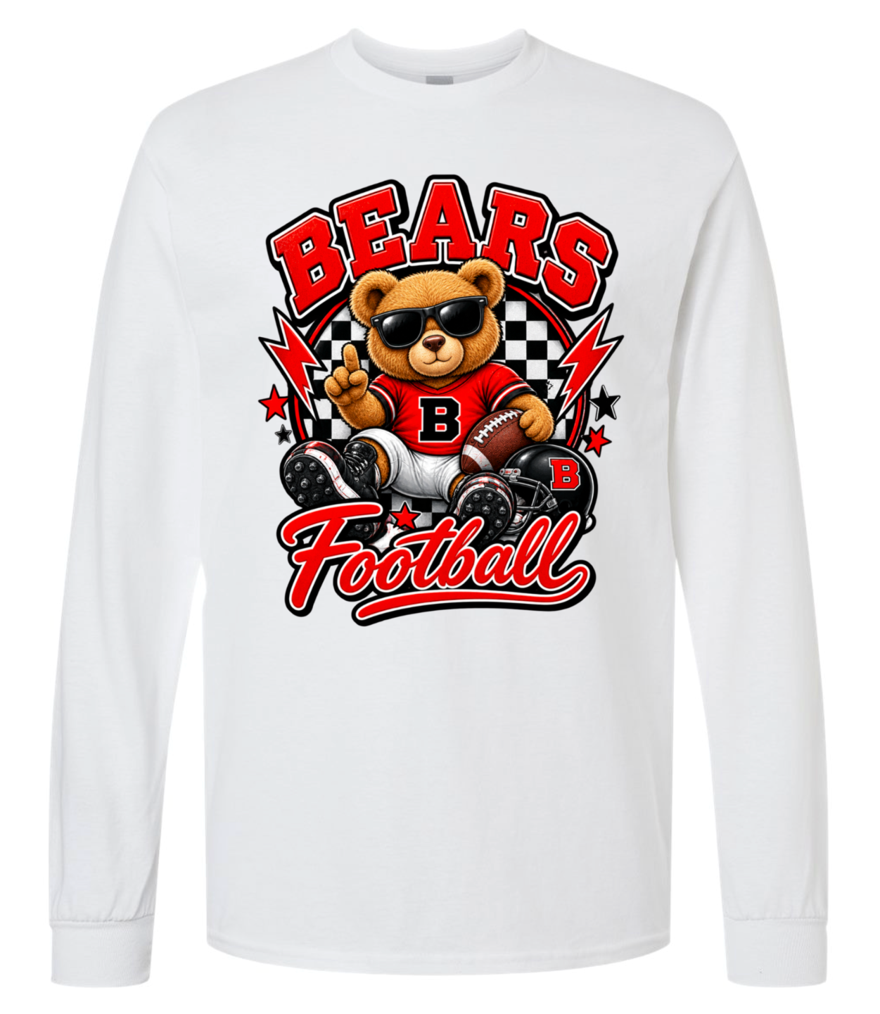 Long Sleeve - White - Teddy