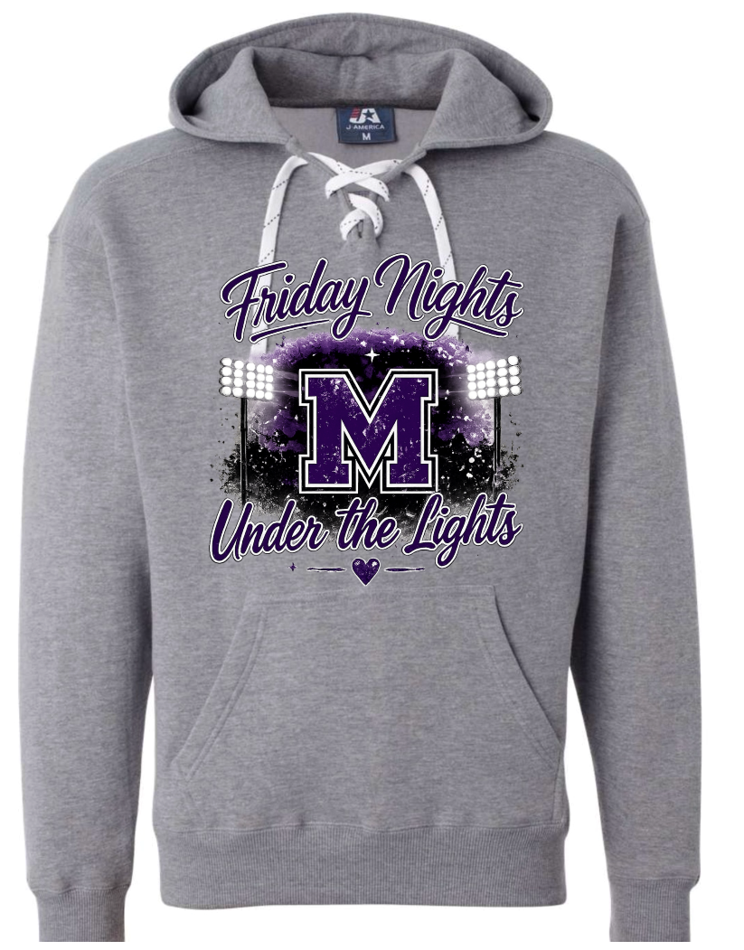 Hoodie lace - Sport Grey - Under The Lights
